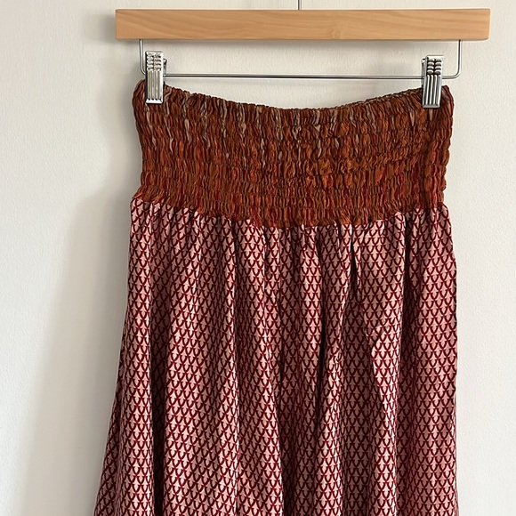 Sari Silk Wide Leg Pants - Picture 3 of 9